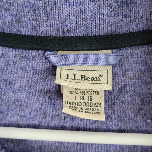 LL Bean fleece - Picture 2 of 3